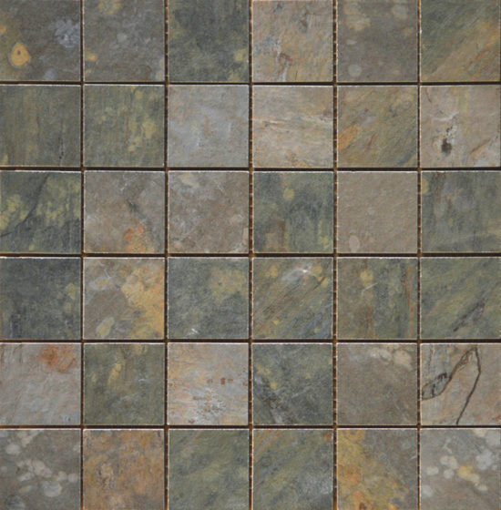 Copper 2x2 Mosaic | Marino Tile NY