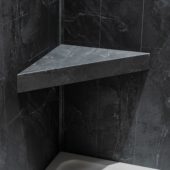 Cracked Slate Shower Bench 26x18.63x3 | Marino Tile NY