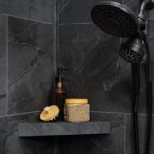 Cracked Slate Shower Shelf 14.56x7.12x2 | Marino Tile NY