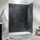 Cracked Slate Shower Wall Kit 30x60x78 | Marino Tile NY