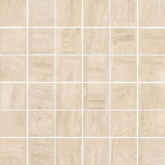 Crema Navona Matte 2X2 Mosaic | Marino Tile NY