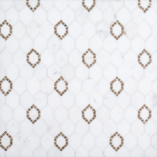 Daffodil Cream Mosaic | Marino Tile NY