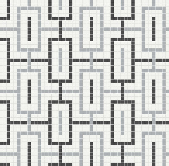 Dawn Blend Matte Chain Pattern Mosaic | Marino Tile NY