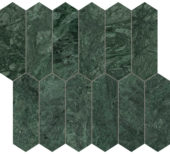 Diosa Verde  2x6 Picket Mosaic | Marino Tile NY