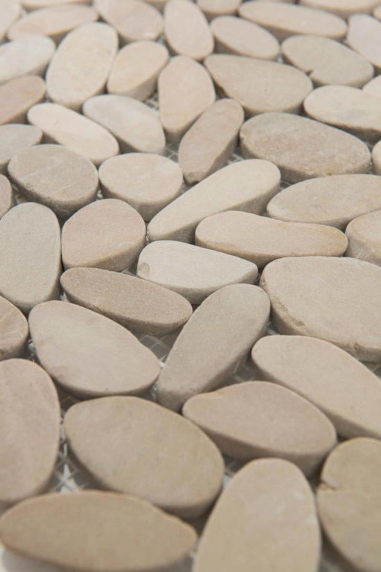 Driftwood Tan Flat Pebble | Marino Tile NY