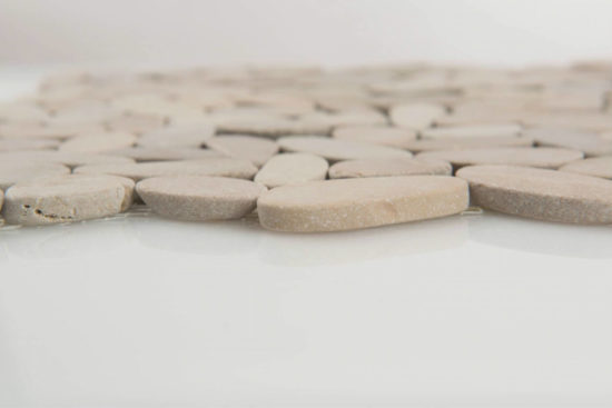 Driftwood Tan Flat Pebble | Marino Tile NY
