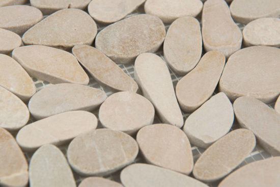 Driftwood Tan Flat Pebble | Marino Tile NY