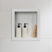 Dusty Pearl Shower Niche 14.5 x12 Inside | Marino Tile NY