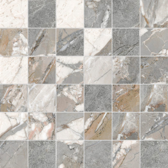 Dynasty Grey 2X2 Mosaic | Marino Tile NY