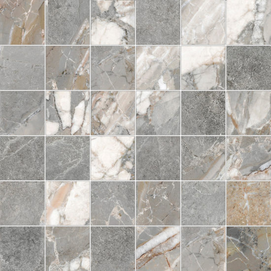 Dynasty Grey 2X2 Mosaic | Marino Tile NY