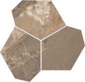 Dynasty Taupe Polished/Matte 11X12 Eggs Mosaic | Marino Tile NY