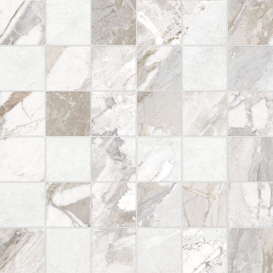 Dynasty White 2X2 Mosaic | Marino Tile NY