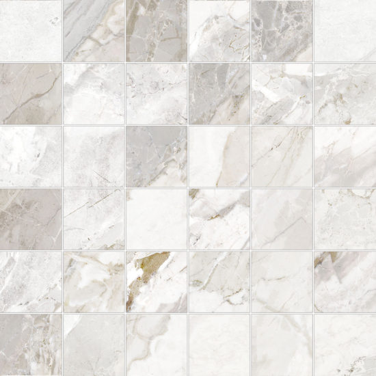 Dynasty White 2X2 Mosaic | Marino Tile NY