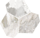 Dynasty White Polished/Matte 11X12 Eggs Mosaic | Marino Tile NY
