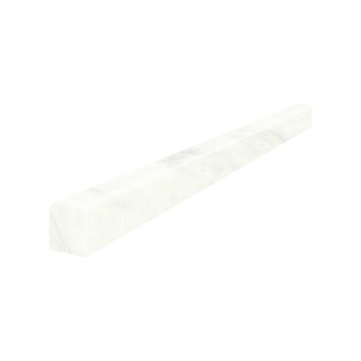 Eterna Bianco .5×12 Honed Deco-Bar