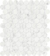 Eterna Bianco 1.25 Honed Penny Round Mosaic | Marino Tile NY