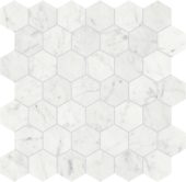 Eterna Bianco 2 Polished Hexagon Mosaic | Marino Tile NY
