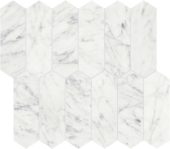 Eterna Bianco 2x6 Picket Mosaic | Marino Tile NY
