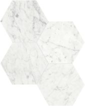 Eterna Bianco 6 Honed Hexagon Mosaic | Marino Tile NY