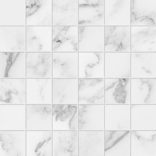 Florence 2X2 Bianco Matte Mosaic | Marino Tile NY