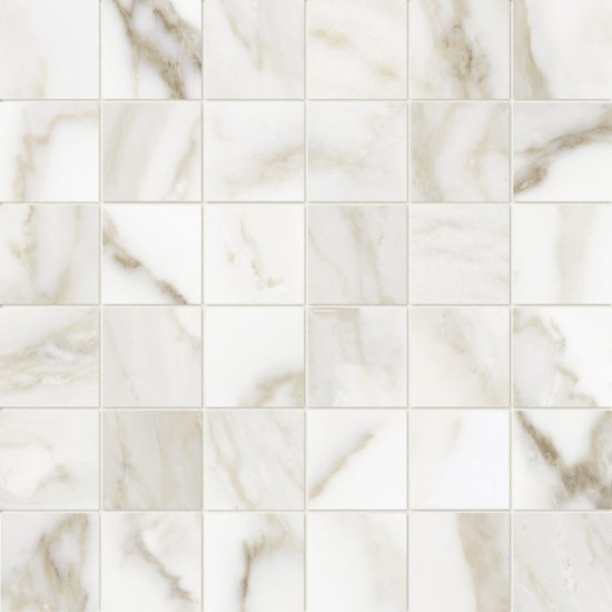 Florence 2X2 Calacatta Matte Mosaic | Marino Tile NY