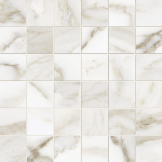 Florence 2X2 Calacatta Matte Mosaic | Marino Tile NY