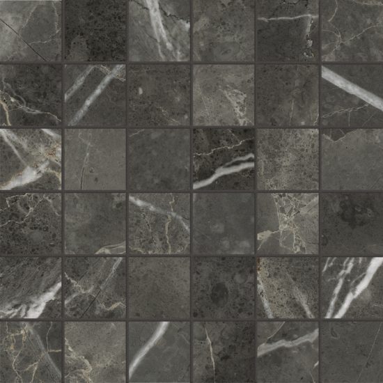 Florence 2X2 Carbon Matte Mosaic | Marino Tile NY
