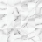 Florence 2X2 Statuario Matte Mosaic | Marino Tile NY