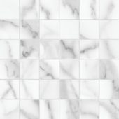 Florence 2X2 Statuario Matte Mosaic | Marino Tile NY