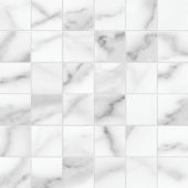 Florence 2X2 Statuario Matte Mosaic | Marino Tile NY