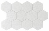Form 5.5X6.3” White Decor Hexagon | Marino Tile NY