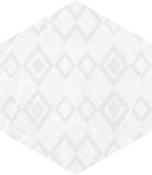 Form 5.5X6.3” White Decor Hexagon | Marino Tile NY