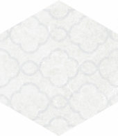 Form 5.5X6.3” White Decor Hexagon | Marino Tile NY