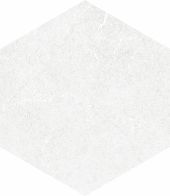 Form 5.5X6.3” White Hexagon | Marino Tile NY