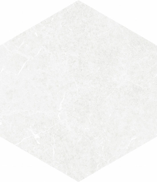 Form 5.5X6.3” White Hexagon | Marino Tile NY