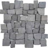 Grey Cubic Marble Opus Interlocking Mosaic | Marino Tile NY