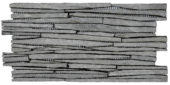 Grey Sliced Slate Interlocking Mosaic | Marino Tile NY