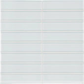 Ice 1.5X6 Stacked Mosaic | Marino Tile NY