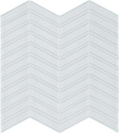 Ice Chevron Mosaic | Marino Tile NY