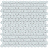 Ice Penny Round Mosaic | Marino Tile NY