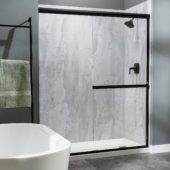Iced Pewter Shower Wall Kit 30x60x78 | Marino Tile NY
