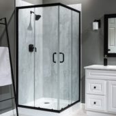 Iced Pewter Shower Wall Kit 36x60x78 | Marino Tile NY