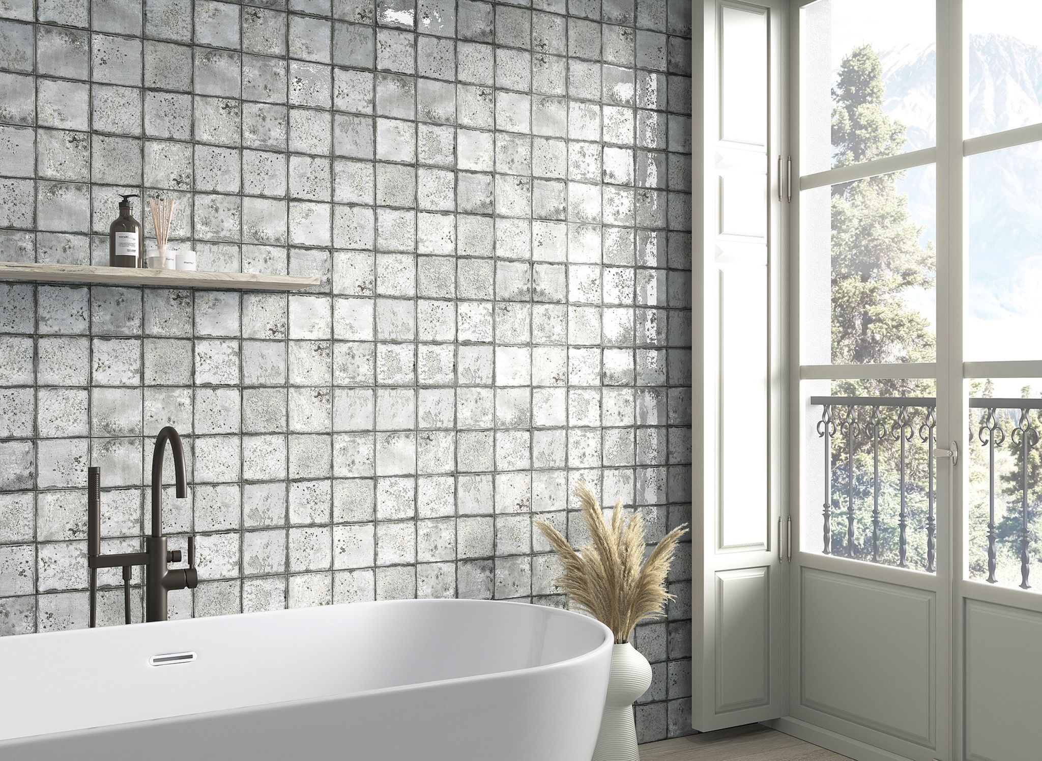Jamaica Grey 5x5 | Marino Tile NY