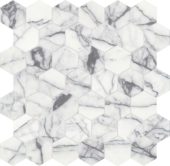 Lilac Volta 2 Hexagon Mosaic | Marino Tile NY