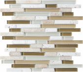 Linear Bamboo Mosaic | Marino Tile NY