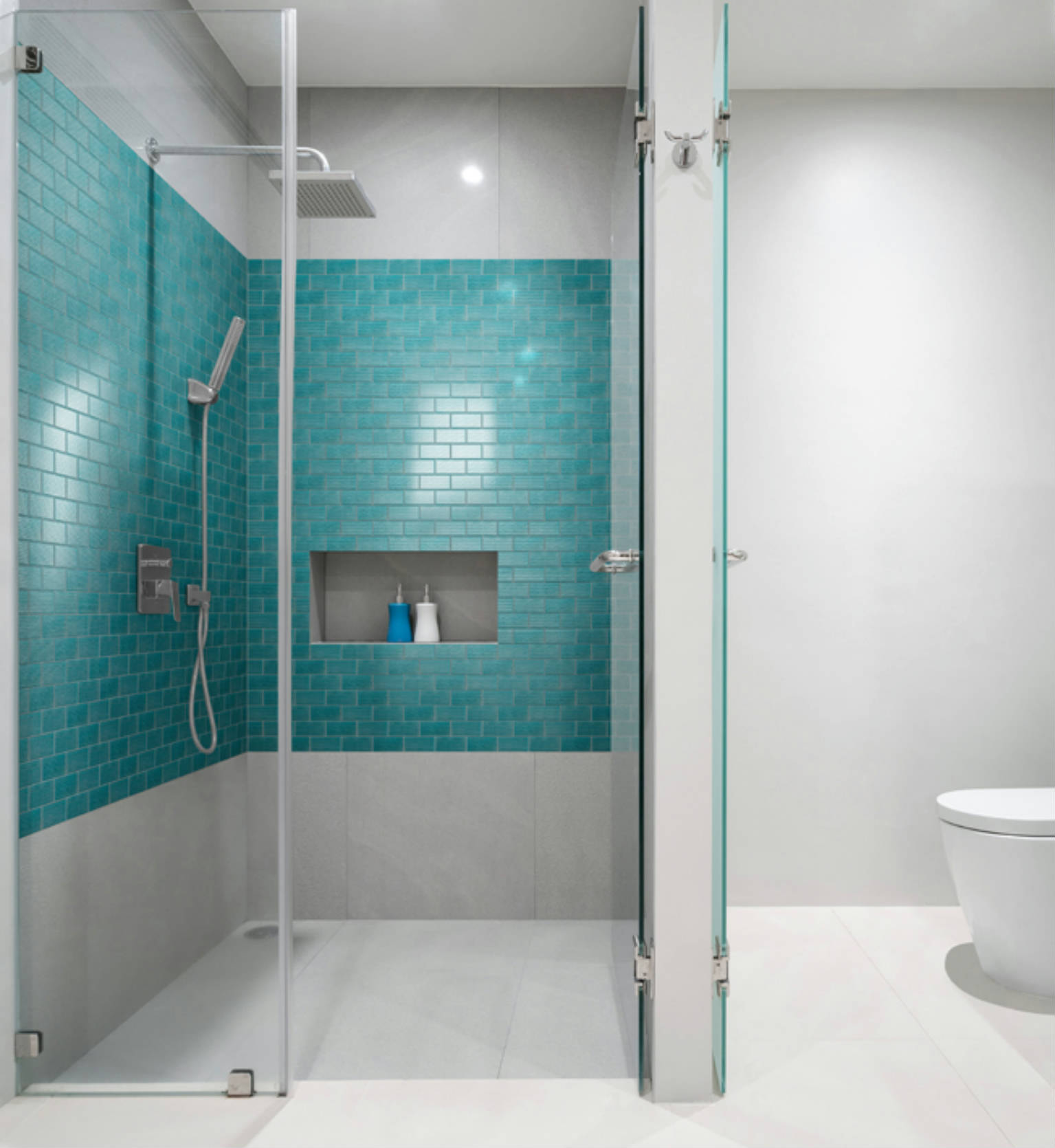 Linear aqua Glass | Marino Tile NY