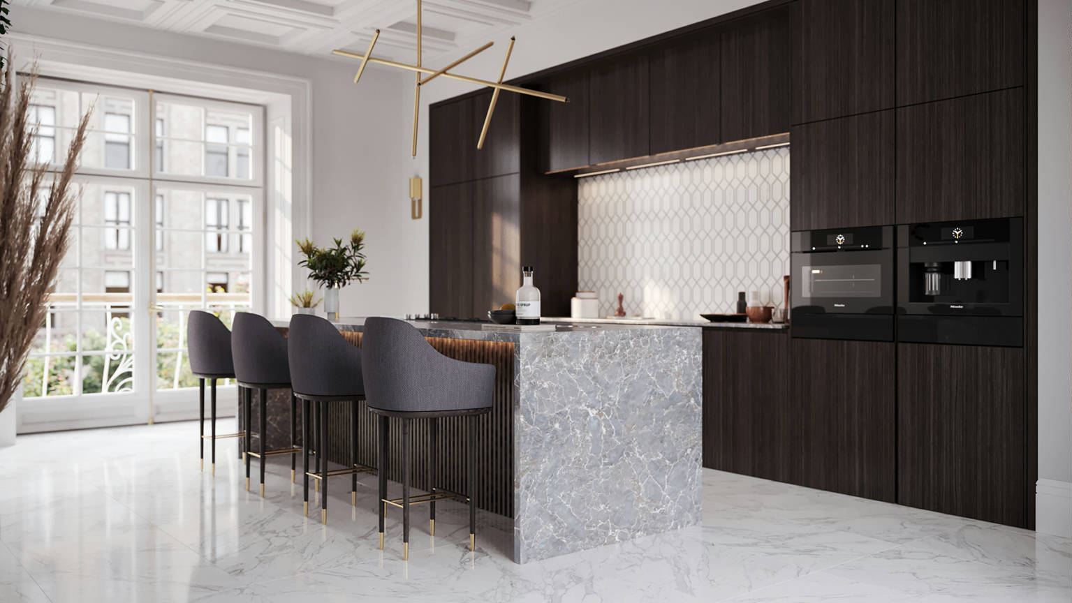 Luxury Milano Statuario 24x48 2 | Marino Tile NY