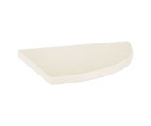 Marmiline Ivory 9x9 Corner Shelf | Marino Tile NY