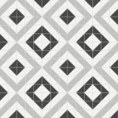 Midnight Blend Matte Cubic Pattern Mosaic | Marino Tile NY