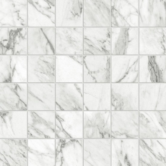 Milano Statuario Honed 2X2 Mosaic | Marino Tile NY
